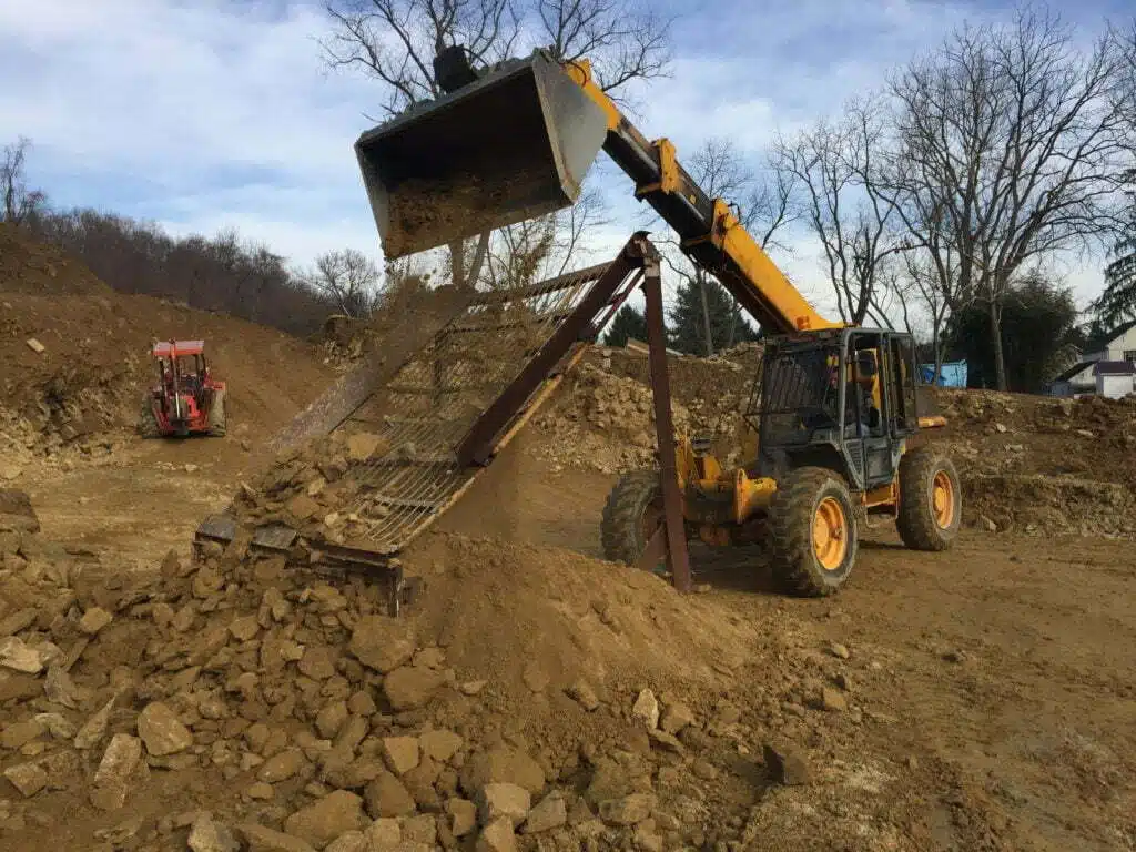 Site Work DC Woods Excavating York, PA