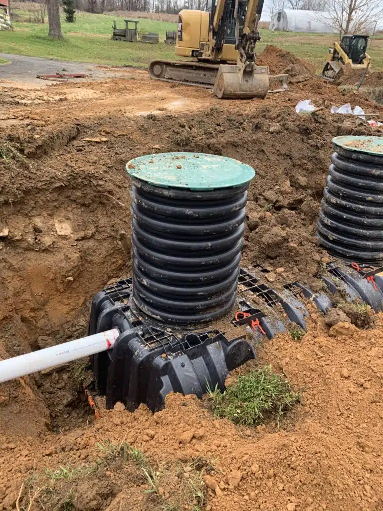 New Septic System at DC Woods Excavating, York PA