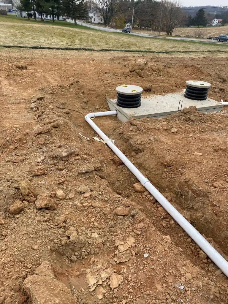 New Septic System at DC Woods Excavating, York PA